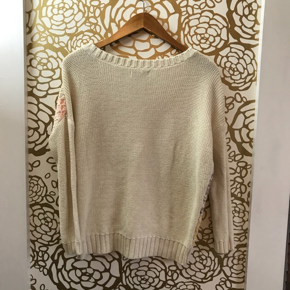 American Eagle Pastel Crewneck Cozy Sweater - Picture 5 of 5